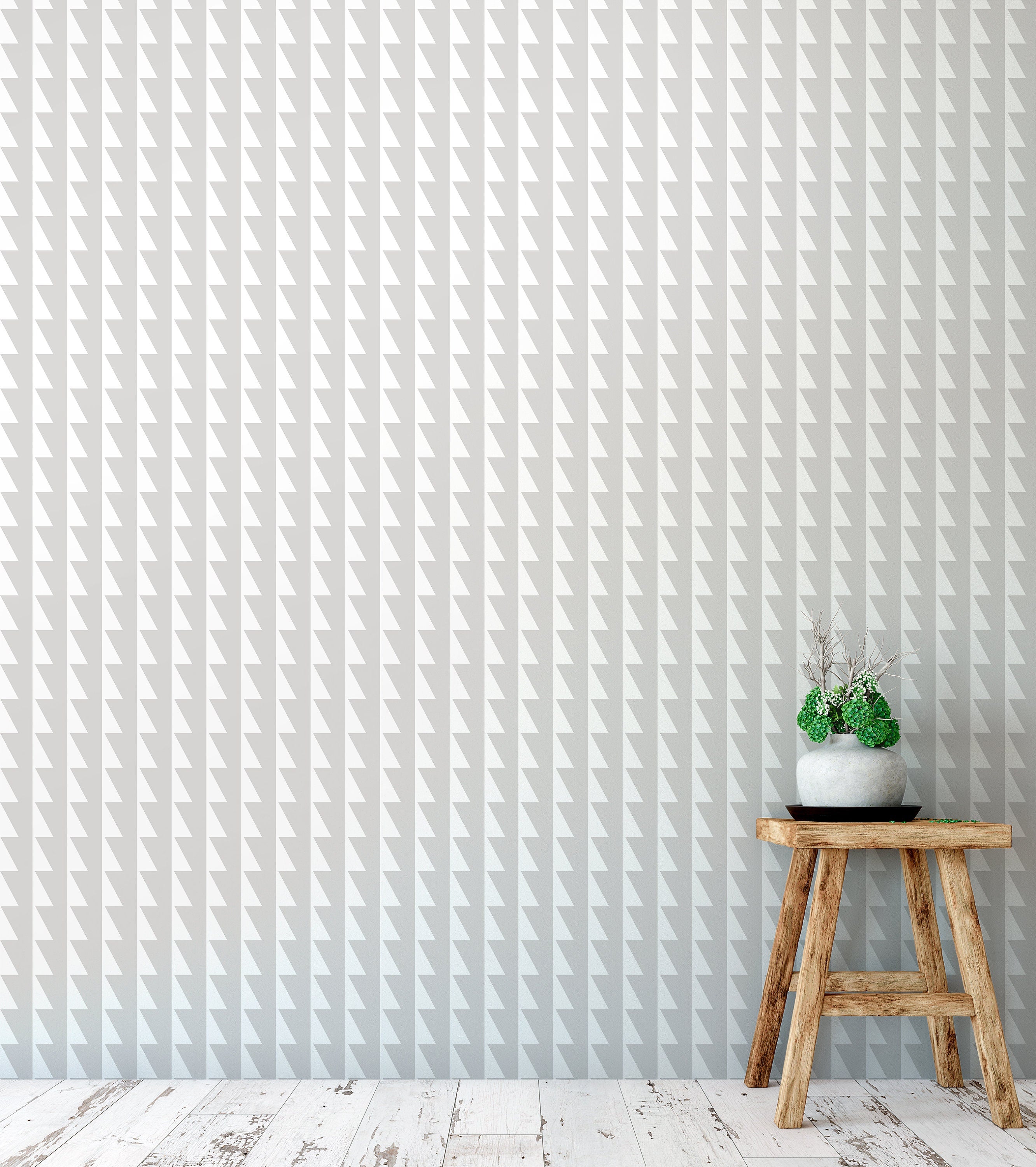 Wallpaper Roll - Small Patterns - Light Gray Rolled Wallpaper   - SKU:WRLG01-4