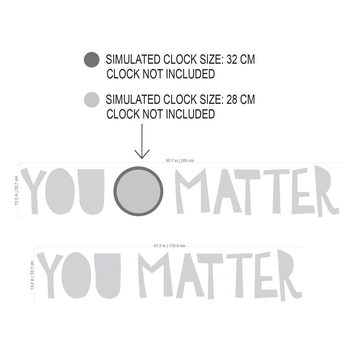 Classroom Decor, You matter 3D Quote, classroom Decor Quote, Playroom decoration , Playroom decor - SKU:CLA6-1