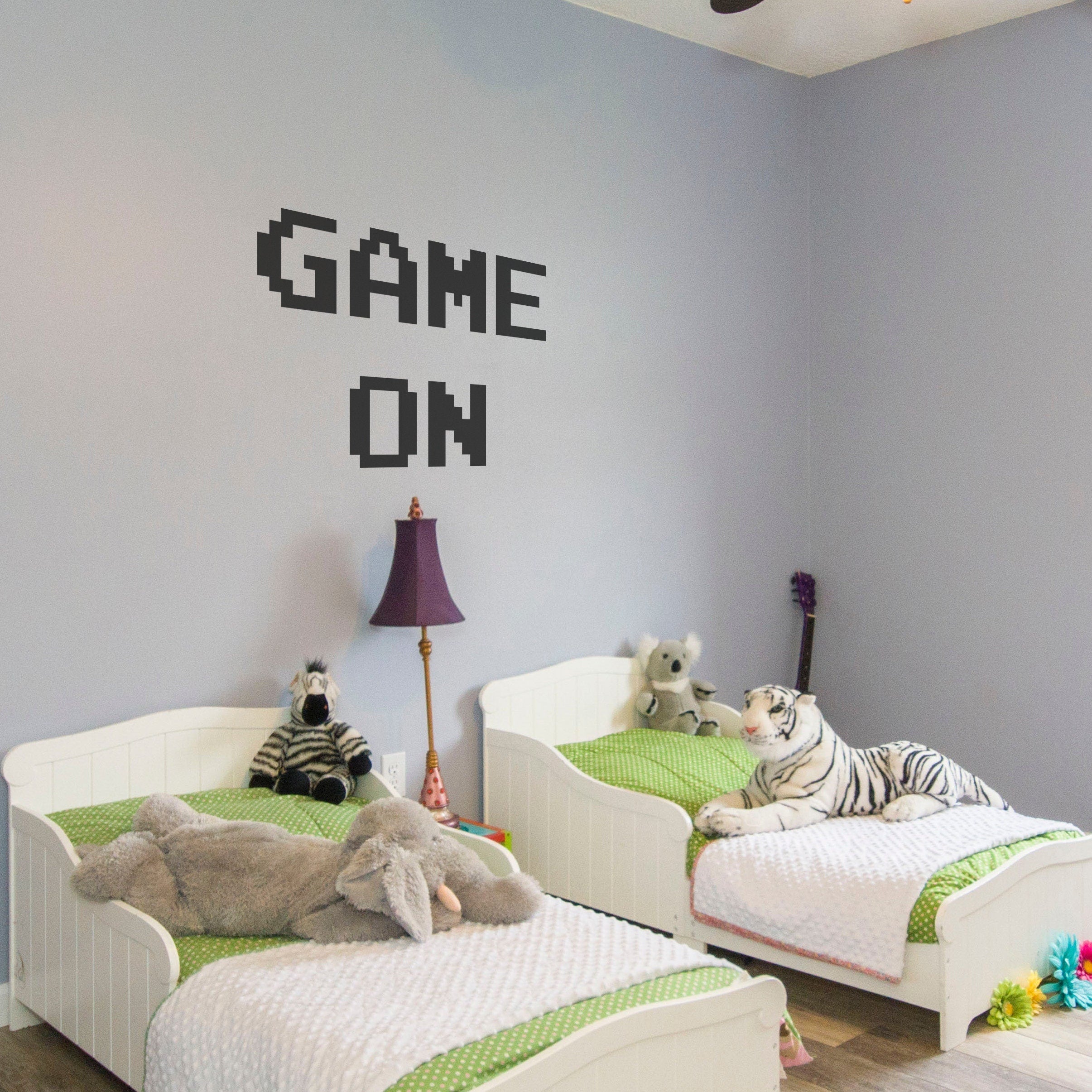 Game Decor - Gaming Decor - Gaming Decal - Gaming Stickers - Game Room - Game On Decal - Game On Stickers - Game On - SKU:GAME-1