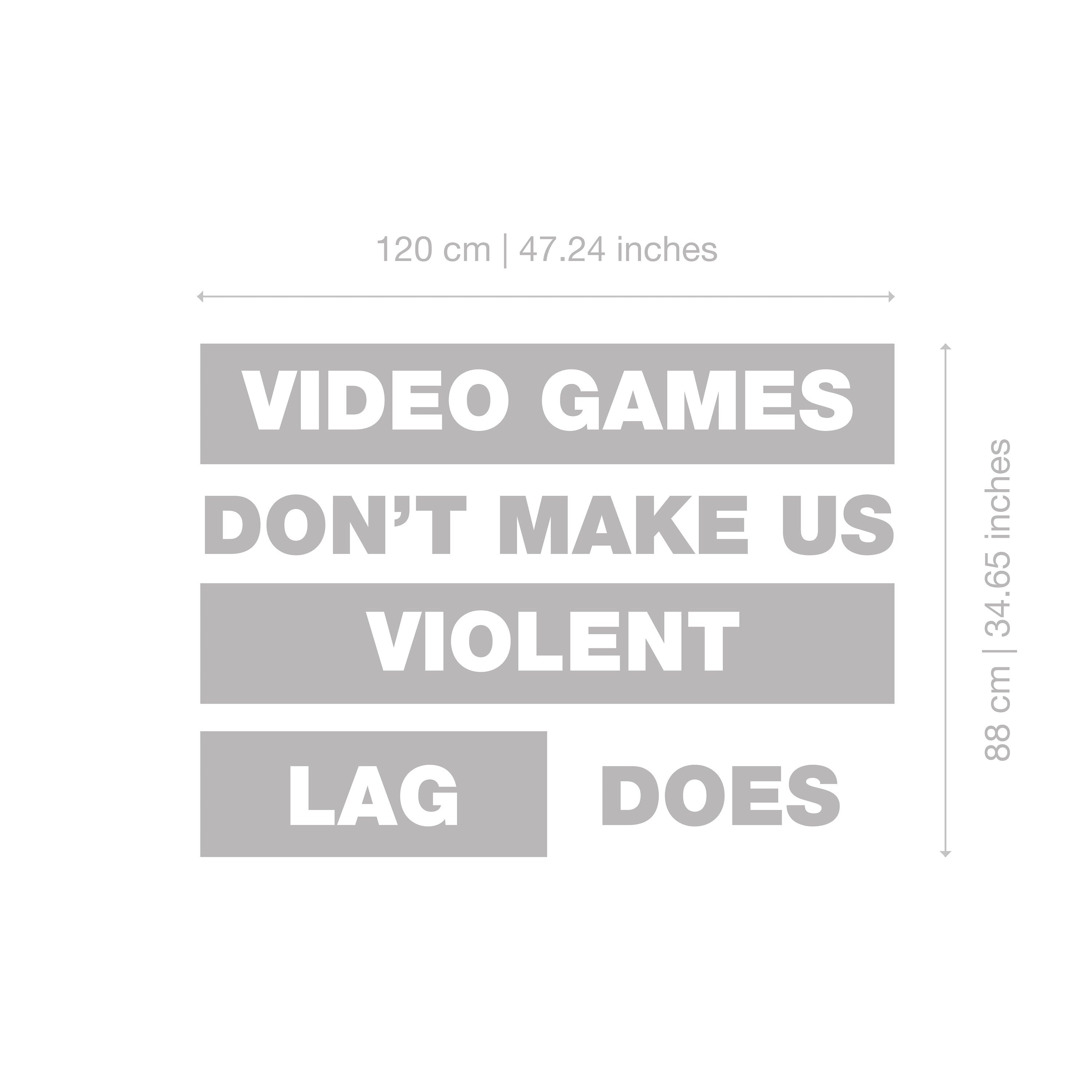 Game Decor - Gaming - Gaming Decor - Gaming Decal - Gaming Stickers - Game Room - Video Games - SKU:GDMV-2