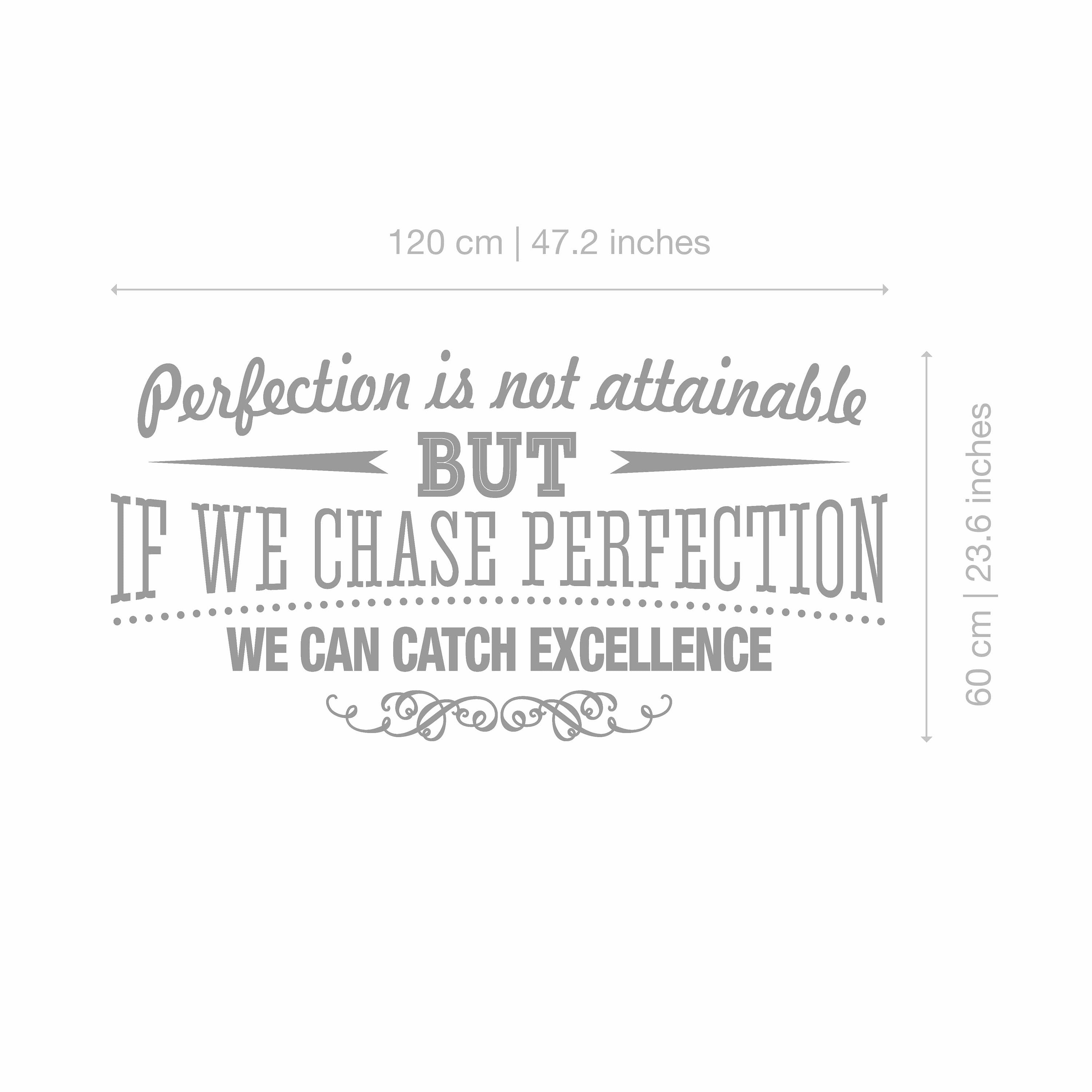 Catch Excellence - Office Wall Art - Typography Stickers -  Office Decor - Inspirational Stickers - Motivational Decals - SKU:CATCHEXSTICKER-3