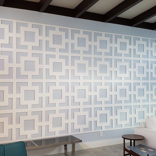 Mid Century Modern - Wall Paneling - Panele 3D - 3D Wall Panels - Wall Panels - Paneling - Decorative Wall Panels - 3D Tiles - SKU:MIDS3DP-1