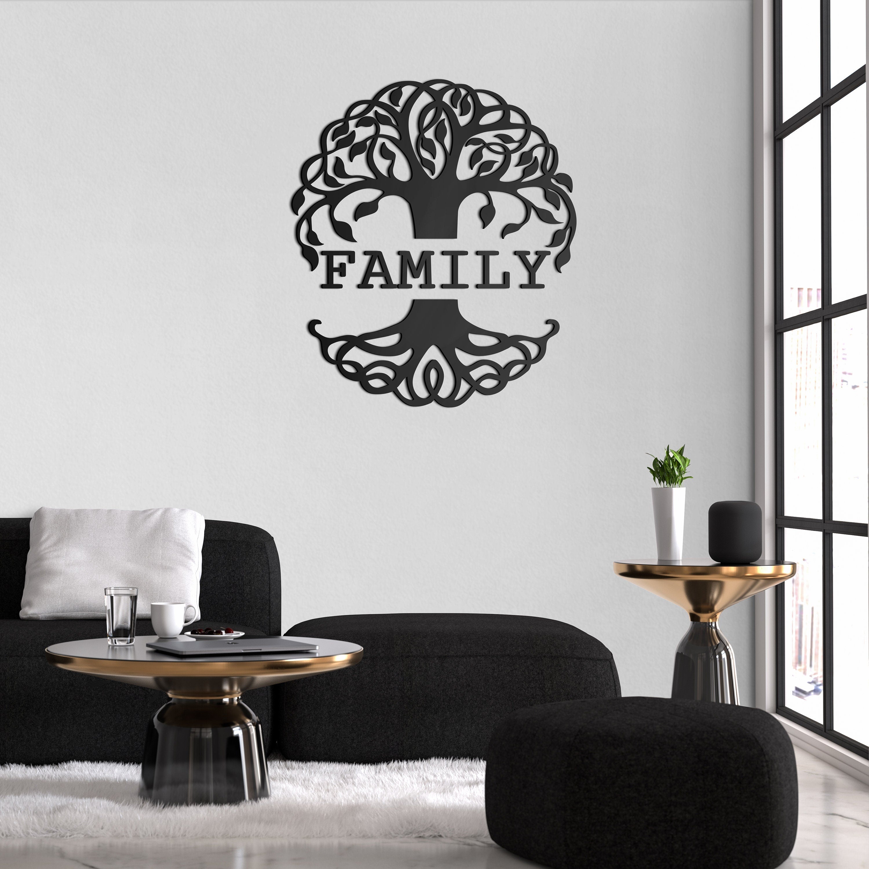 Custom Tree of Life - Personalized Tree of Life - Wall Art - 3D Wall Decor, Personalized Art, Home Gift  - SKU: TRFL-1