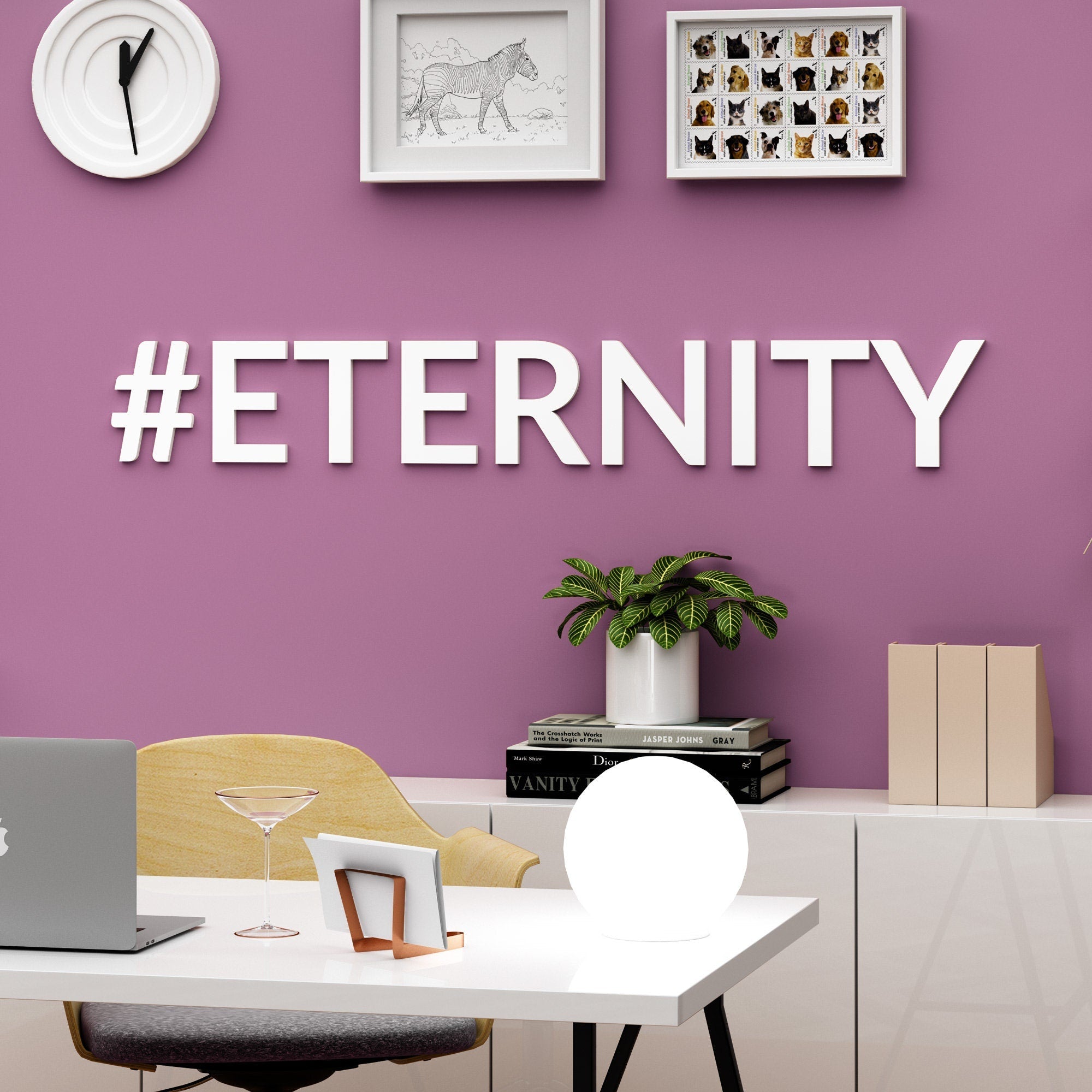 Boss Lady Sign | Eternity #Hashtag | Boss Lady Gift - SKU:ETEY-0