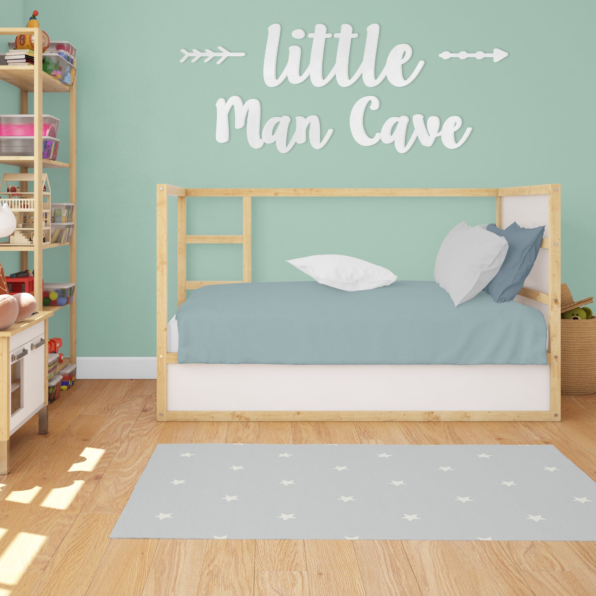 Little man cave Sign | boy nursery sign | signs for nursery | nursery decor boy | nursery decor SKU:LMC-1