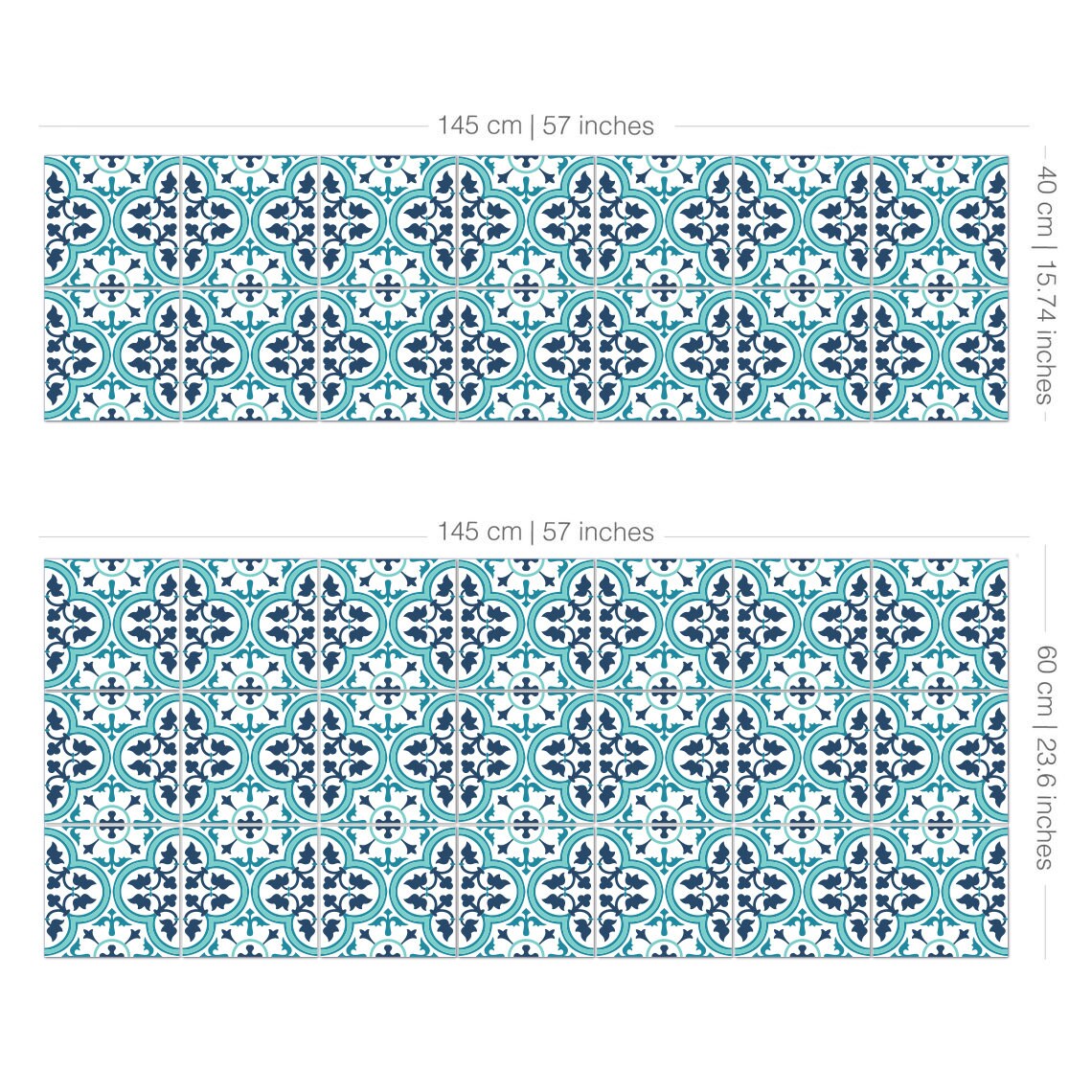 Kitchen backsplash wallpaper - Lagos Pattern - SKU:RT02-2