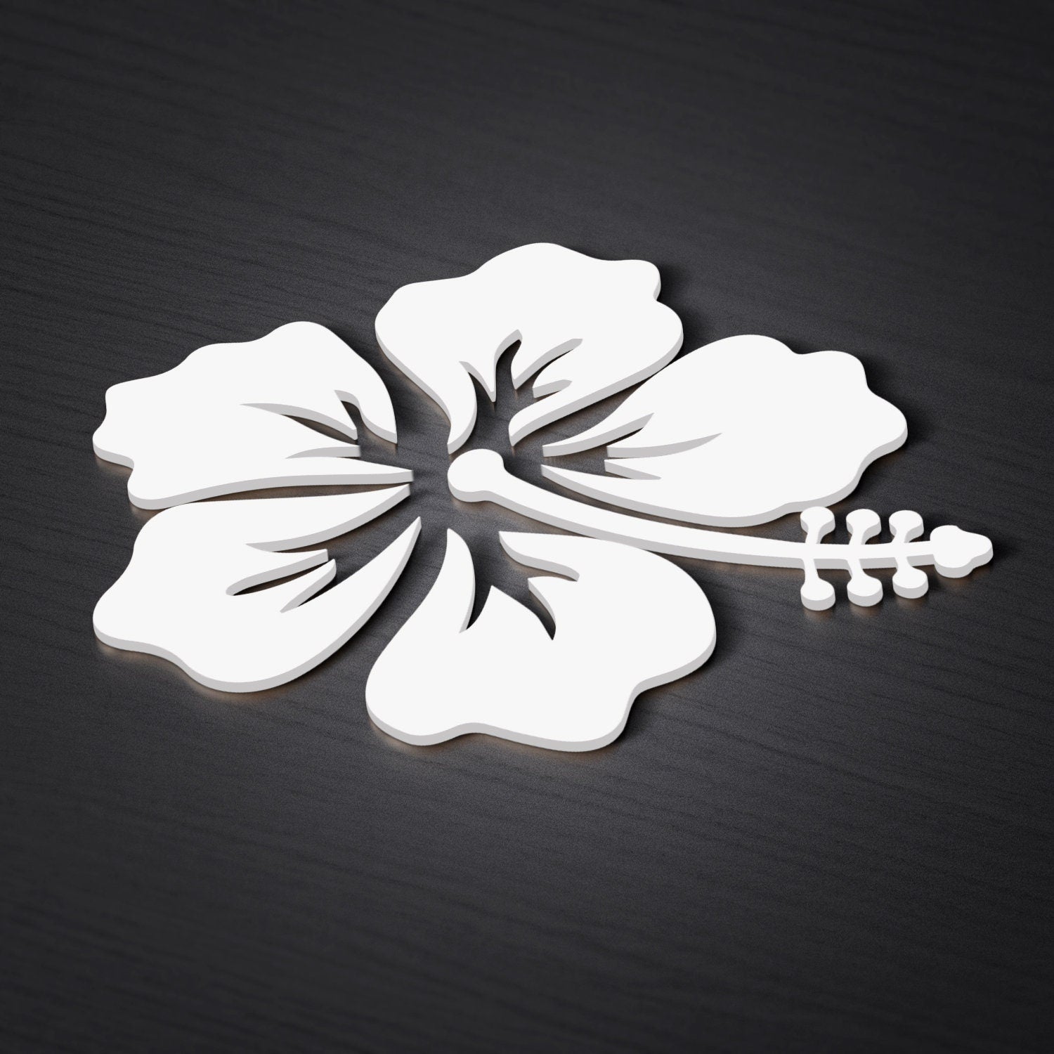 3D Hawaiian Flowers Wall Hanging, 3D Flowers Wall Decor, Wall Art, Home Office Decor, SKU:HWFL-3