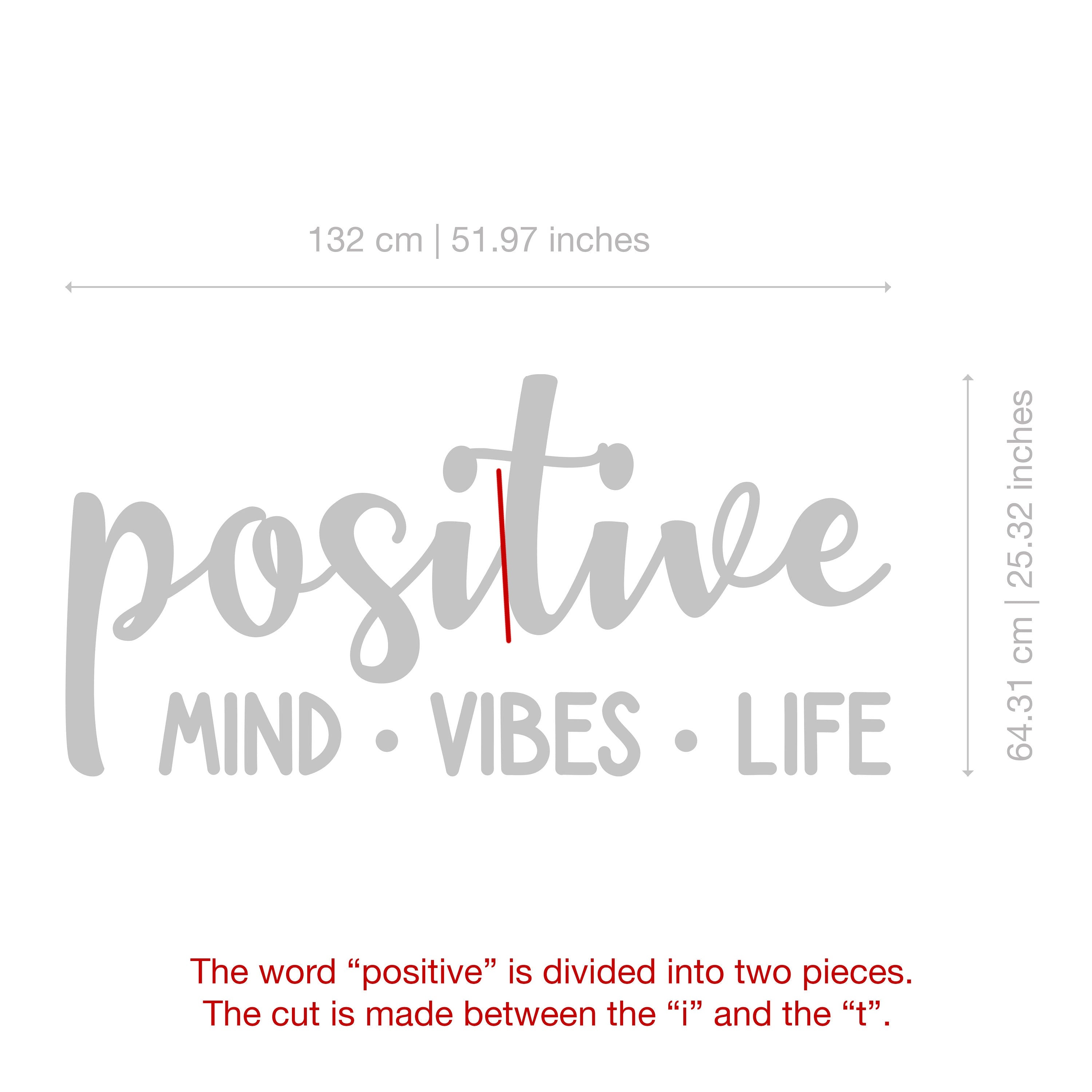 Positive Mind Vibes Life, Inspirational Wall Art, Inspirational Quotes, Office Wall Art, Positive Quote Art, Motivational Decor, SKU:PMVL-2