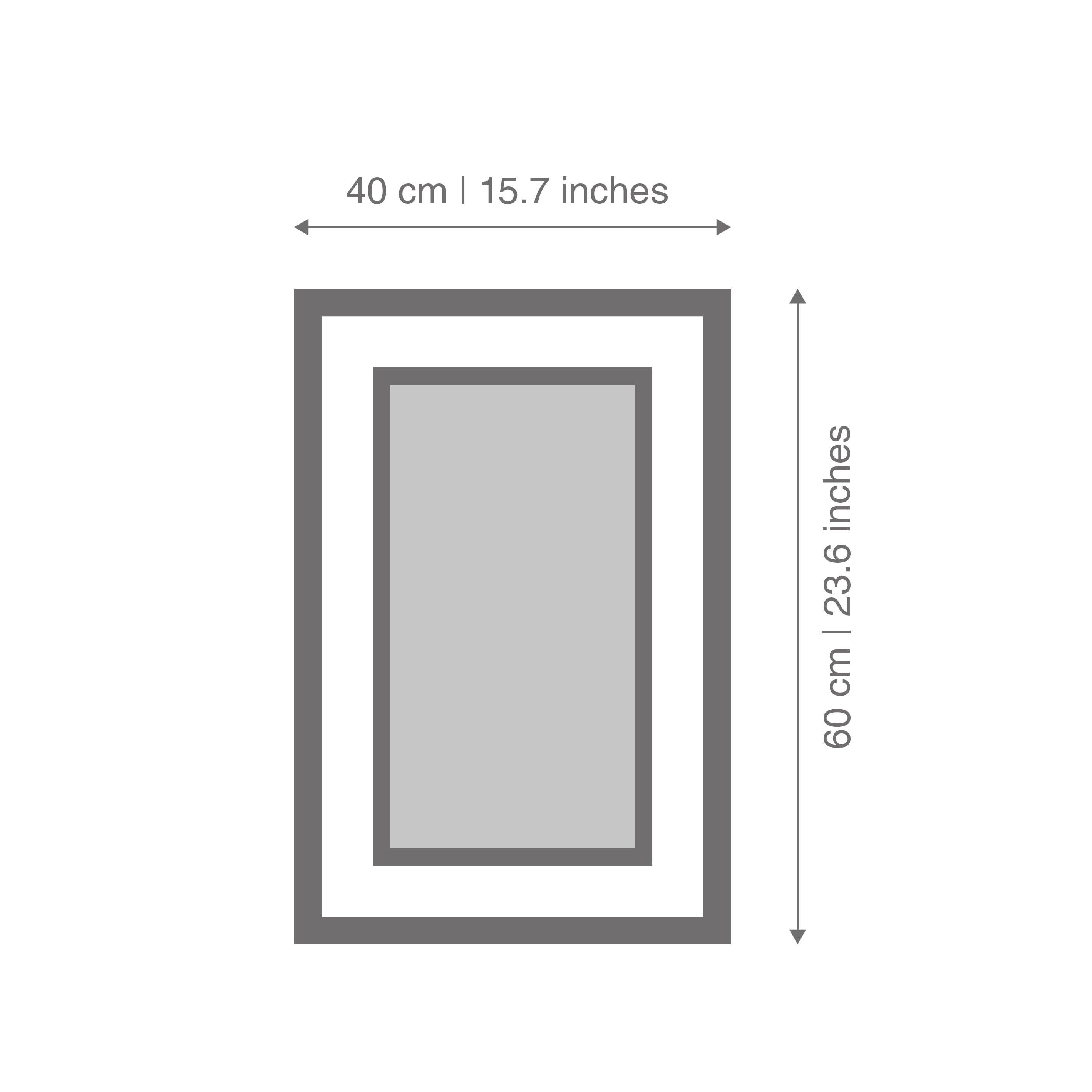 PVC and Mirror Wall Panels, Rectangular Decorative Wall Mirror, Home Simple Decorative, SKU:WBMR-2