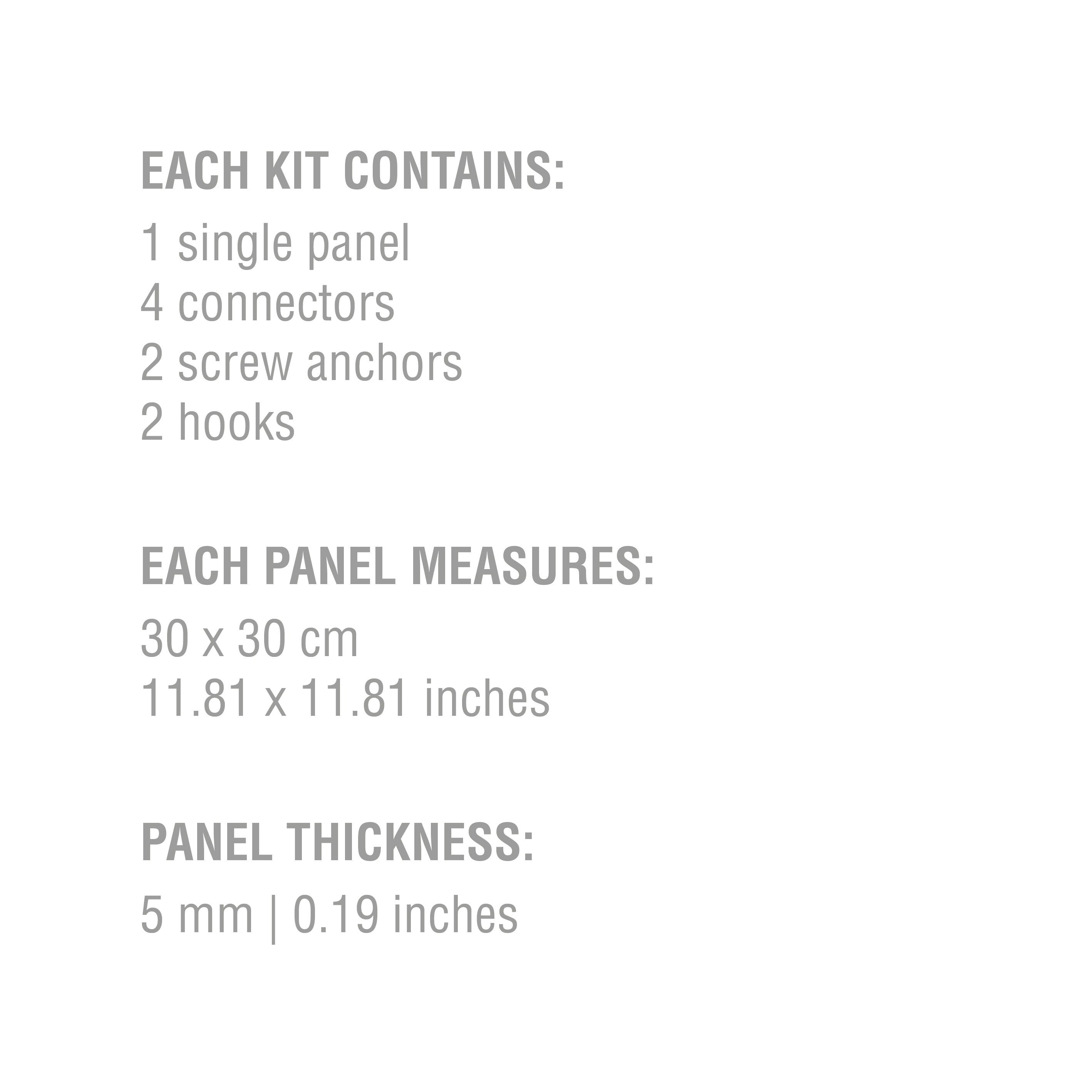 Modular Wall Panels Screen, Room Divider, Decorative Panel, Choose your Model!-2