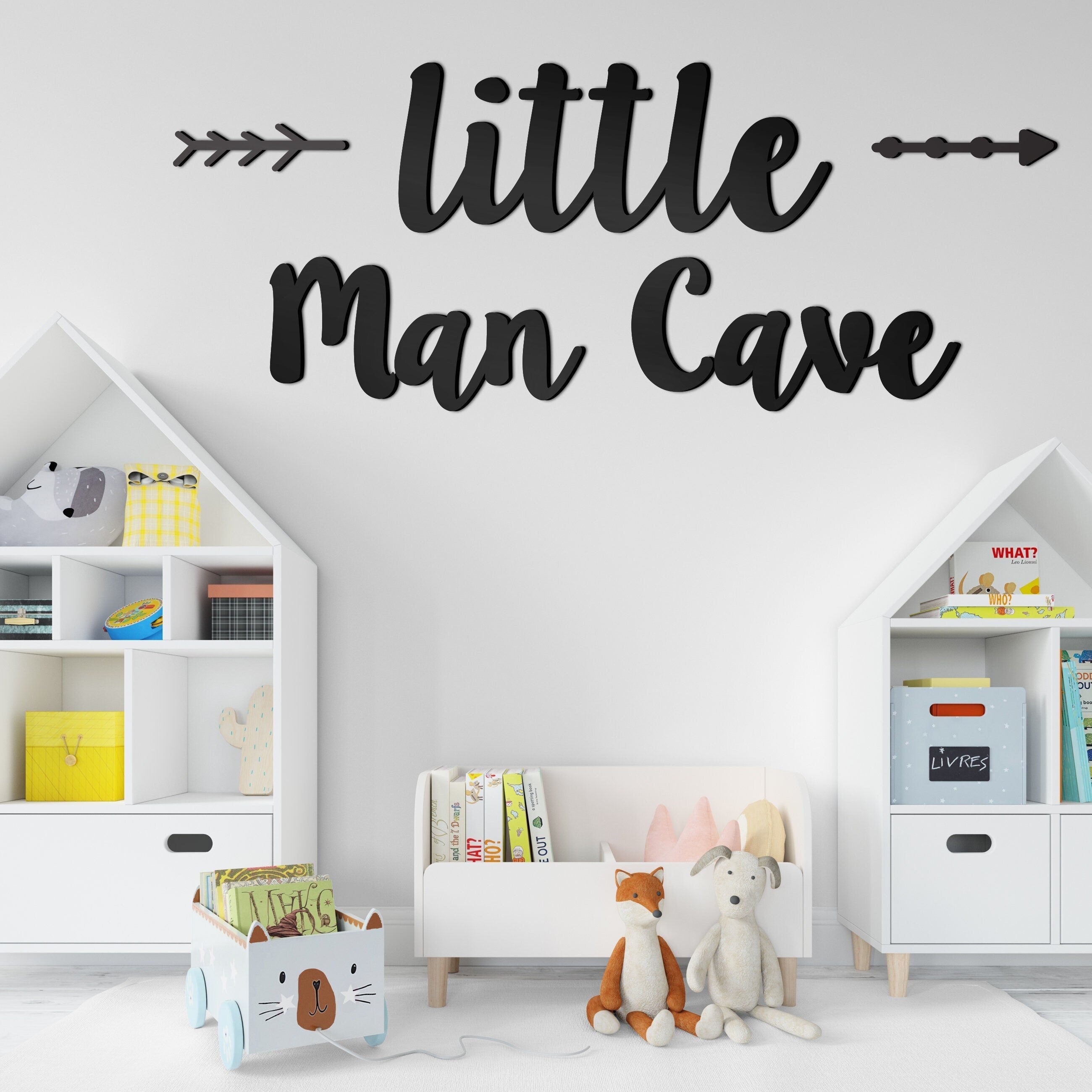 Little man cave Sign | boy nursery sign | signs for nursery | nursery decor boy | nursery decor SKU:LMC-0