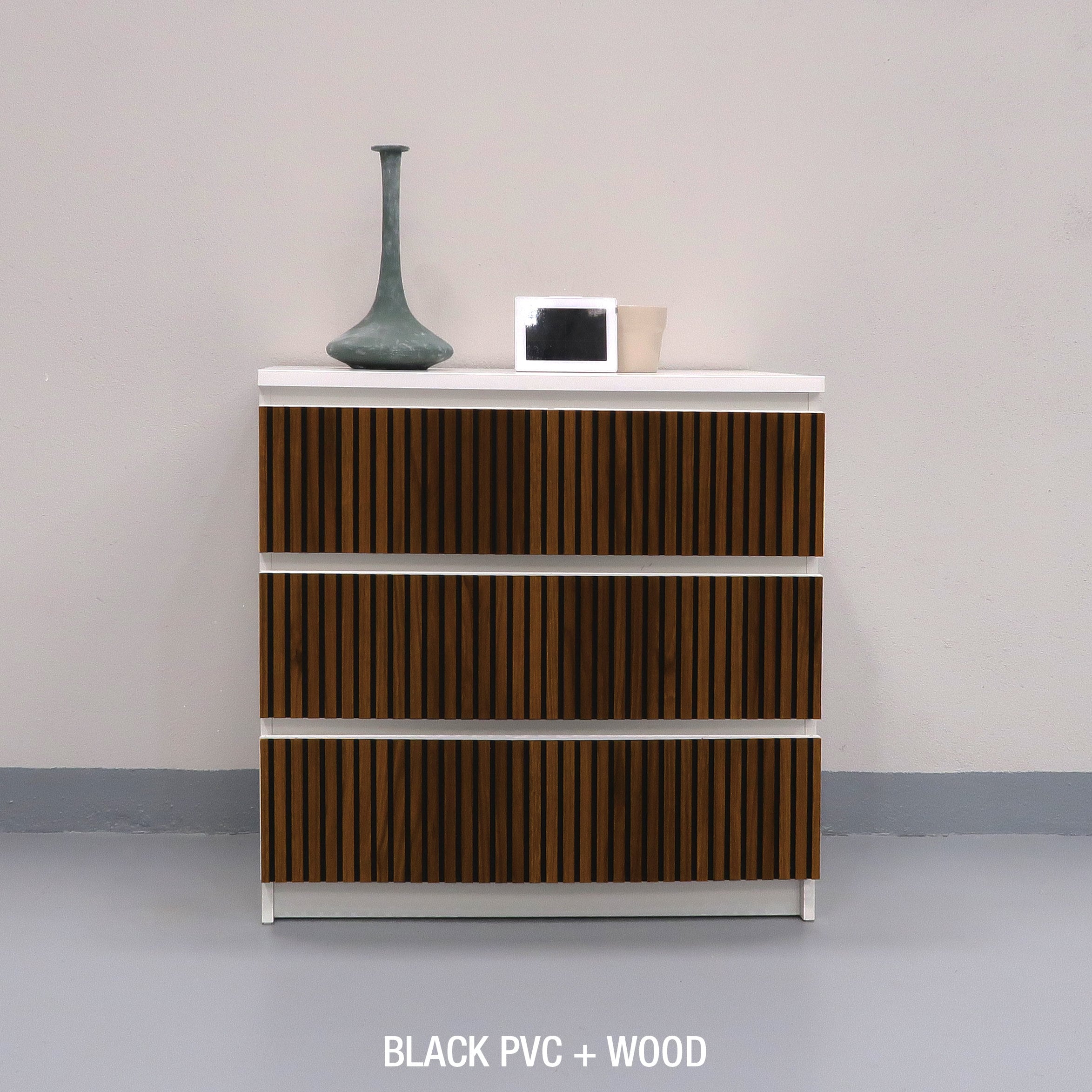 Shanghai Malm Overlay, Furniture Dresser Laminated Appliques, Textured Wood Imitation, SKU:SHMA-1