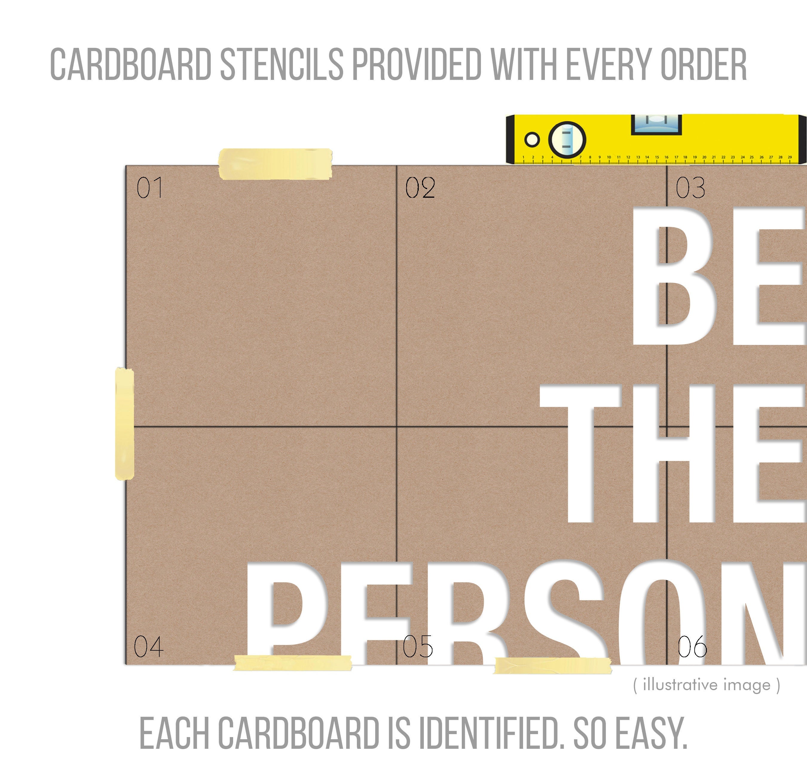 Be the Person You Want to Work with, 3D Quote Letters, Inspirational Quotes, Functional Office Décor, SKU:BETP-4