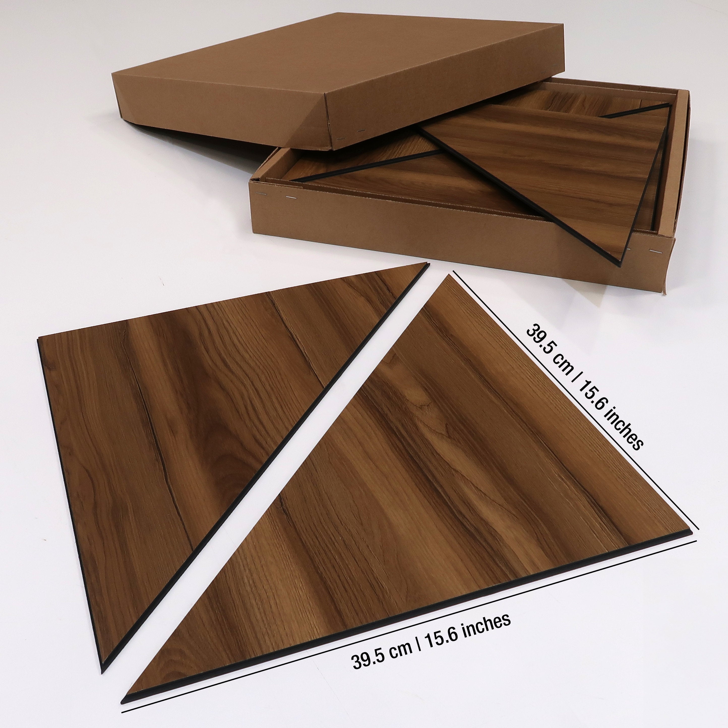 Dark Wood Decorative Panels, Wood Slat Wall Panel, 3D Wall Panels, Easy Installation, SKU:SIWO-1