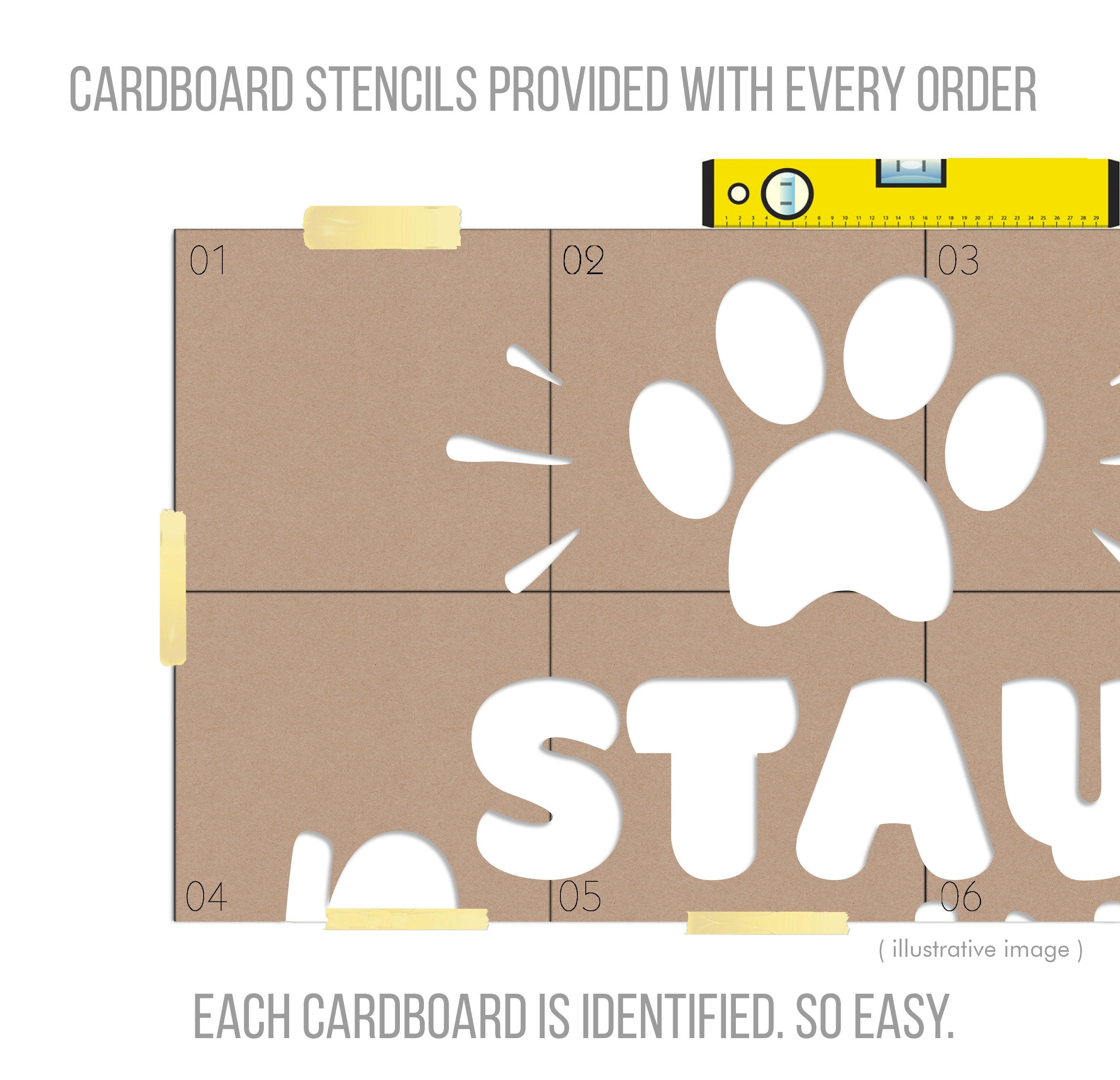 Stay Pawsitive, Vet Sign, Veterinarian Business Sign, Pet Store Logo, Positive Inspiration, SKU:PAWS-3