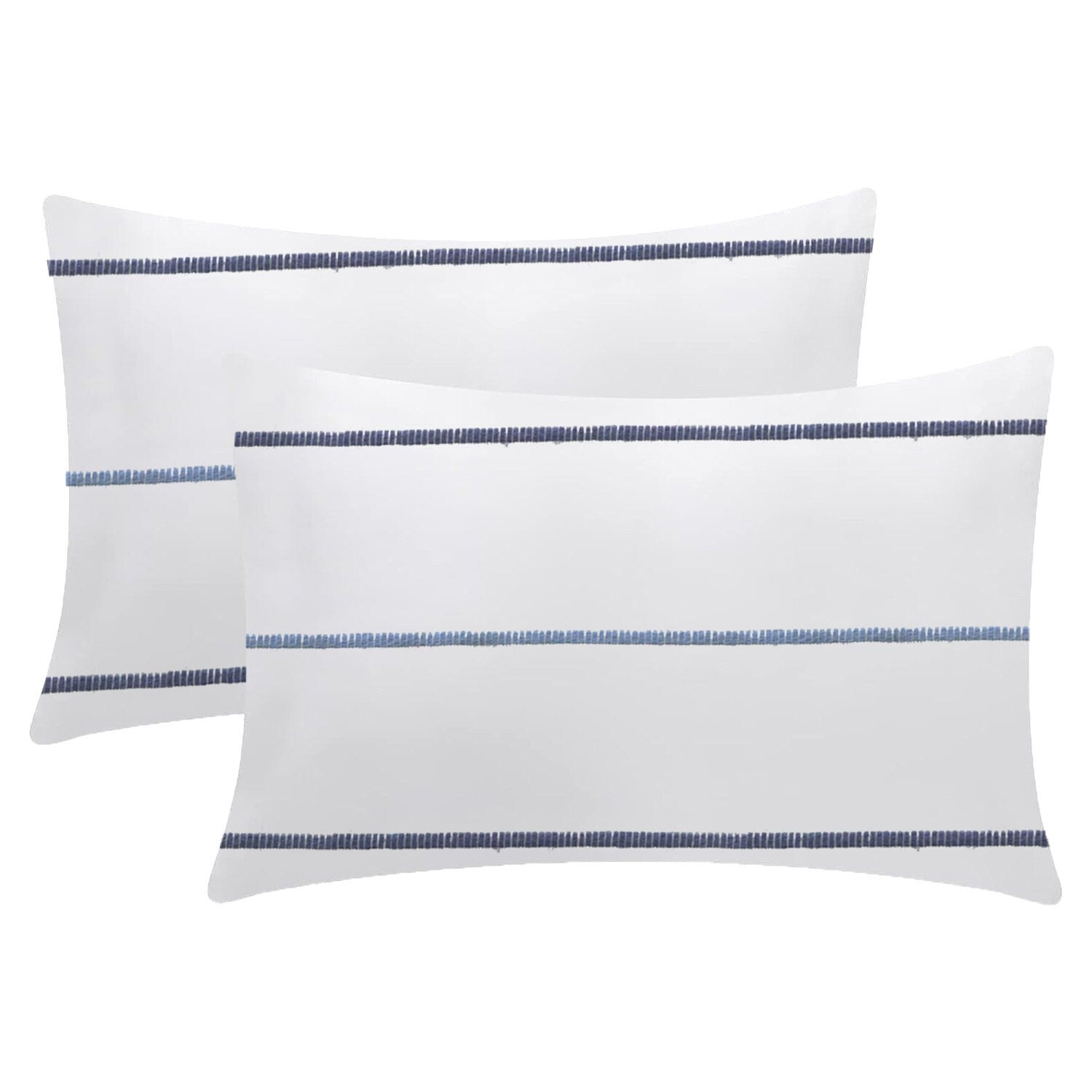 Seraphina  - Set of 4 Pieces | Cotton Linen Fabric | Crewel Embroidered | Pillow/Cushion Cover Set | With or Without Insert-2