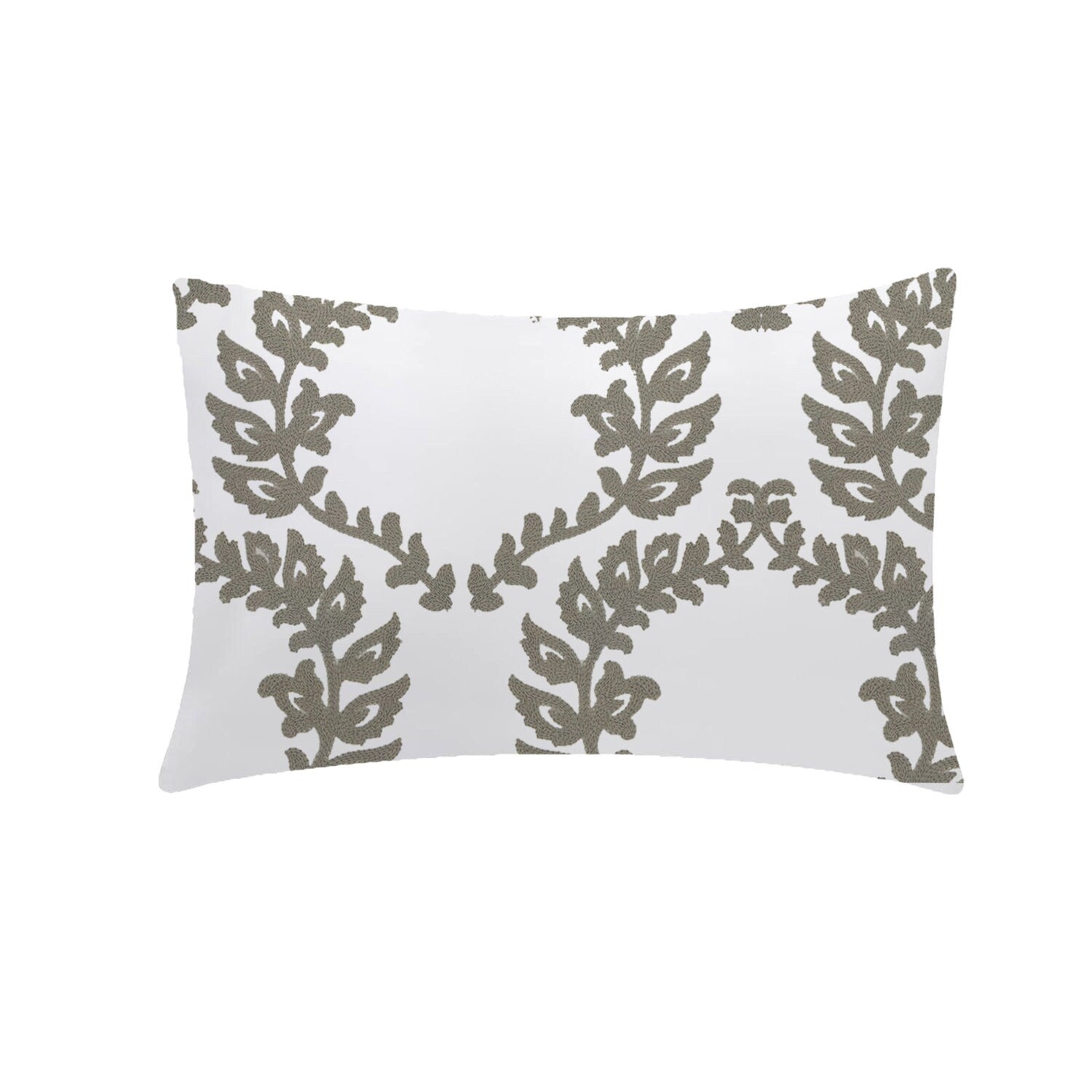 Pandora  - Set of 4 Pieces | Cotton Linen Fabric | Crewel Embroidered | Pillow/Cushion Cover Set | With or Without Insert-1