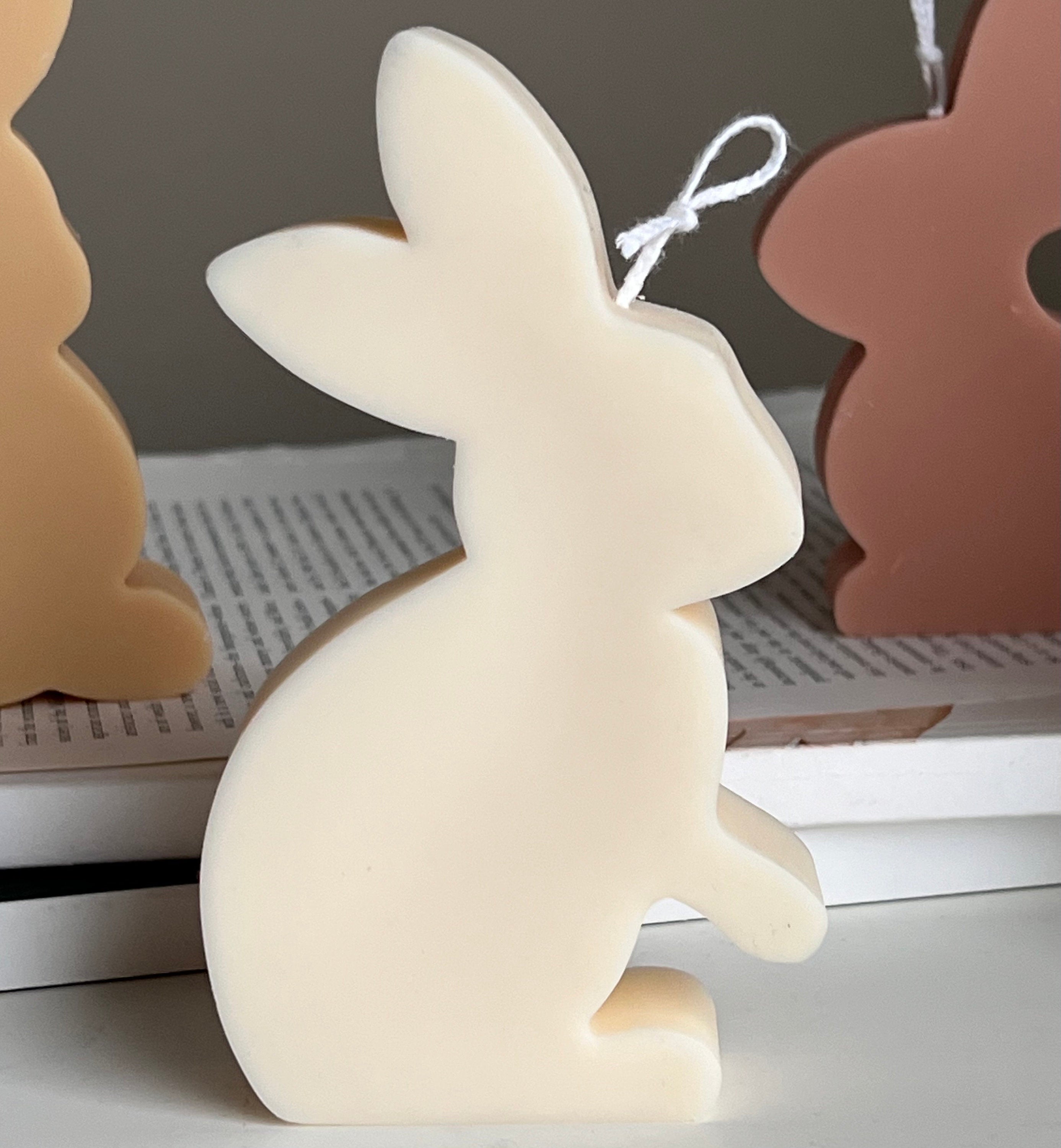 Easter Bunny Candle Set-3