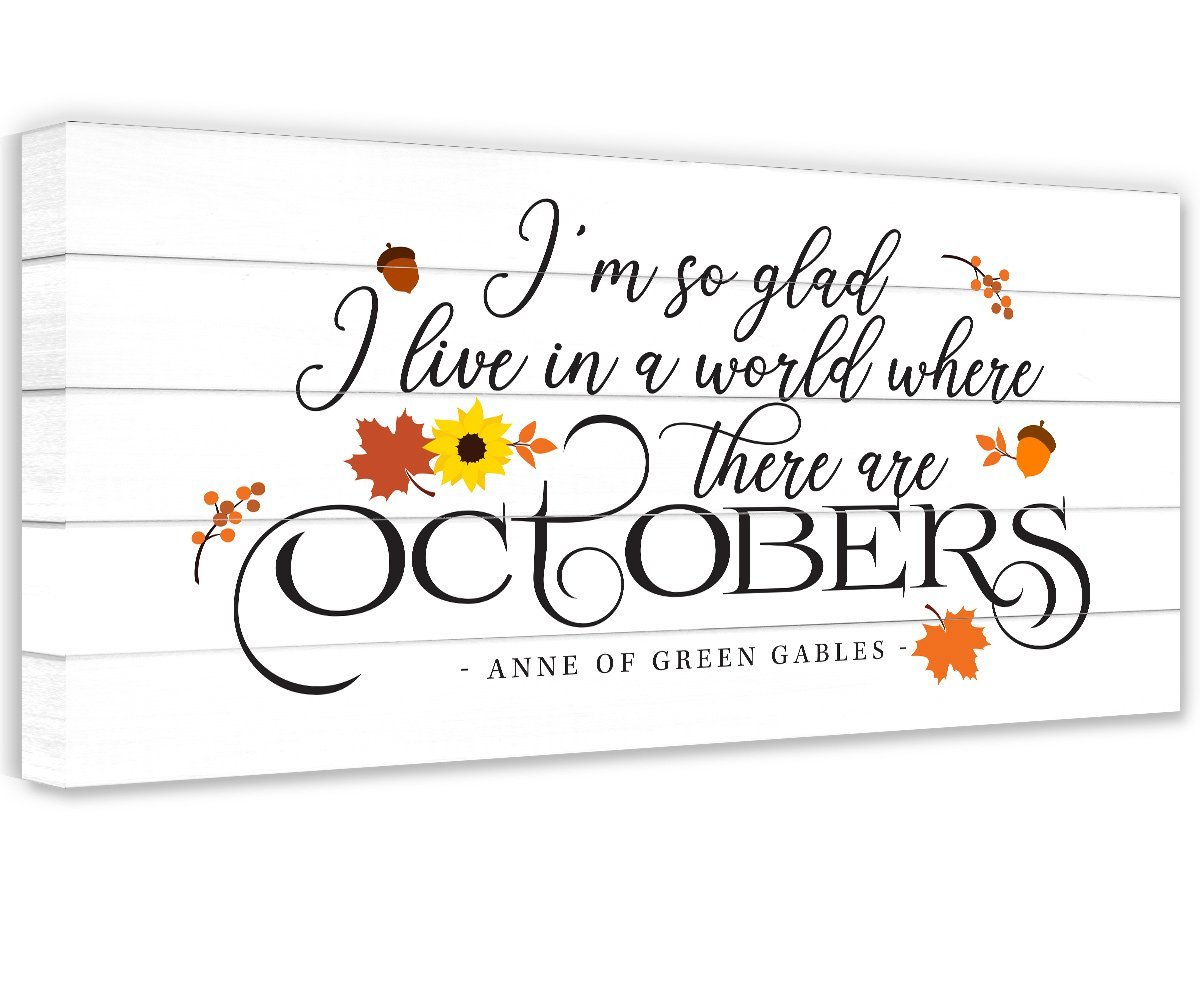 I'm So Glad, Octobers - Canvas