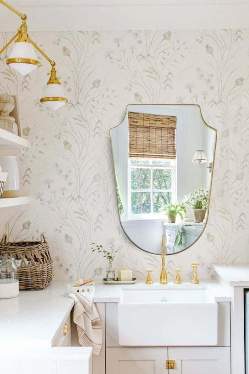 Polo Irregular Italian Style Vanity Mirror