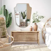 Polo Irregular Italian Style Vanity Mirror