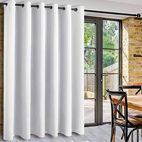 DWCN Room Divider Blackout Curtain, 1 Grommet Curtain Panel-8
