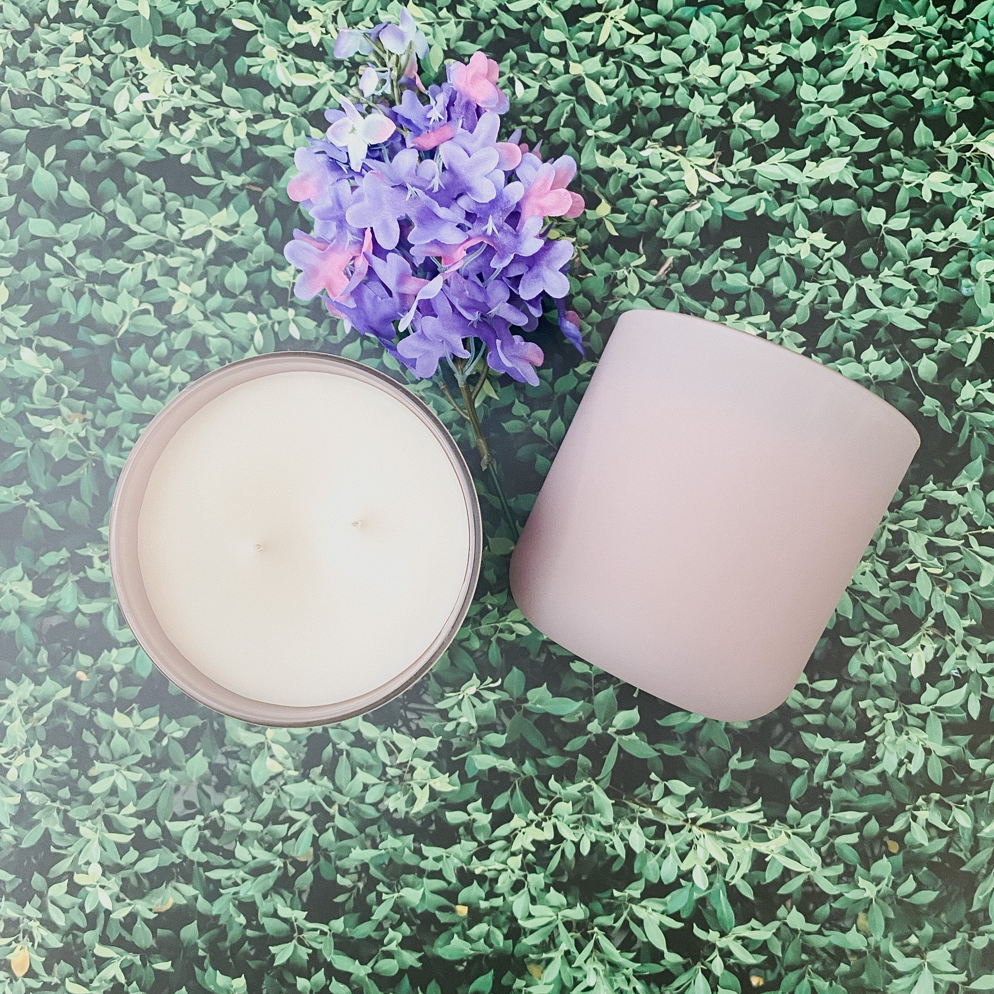 Soft Lilac Candle-0