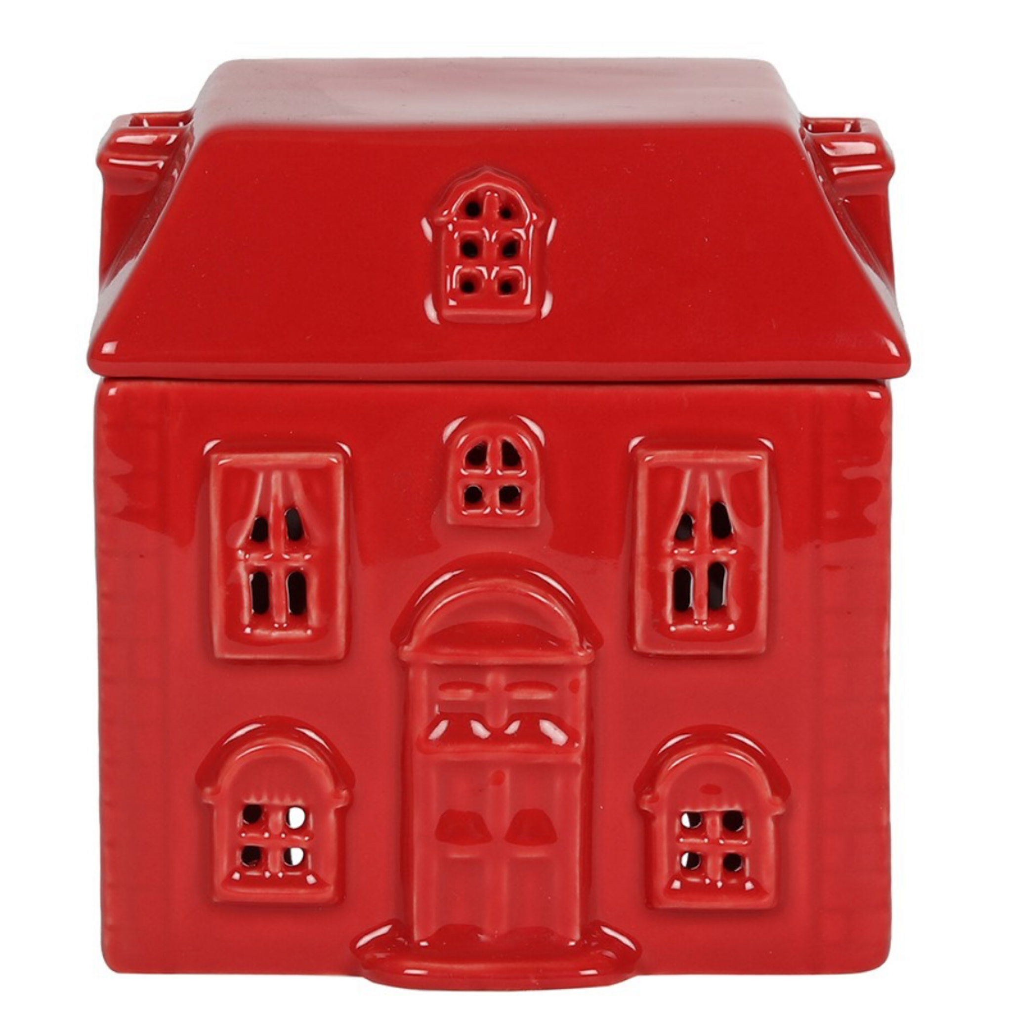 Ceramic House Oil Wax Melt Warmer-5