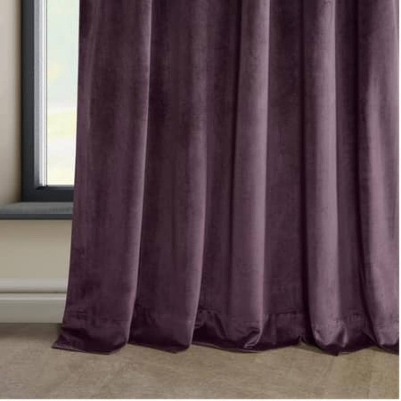Luxury Velvet Pinch Pleat Curtains  | OEKO-Tex Certified | Blackout/Light Filtering-3