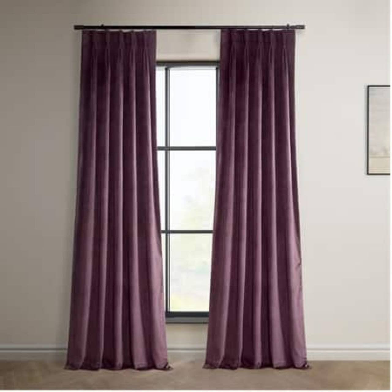 Luxury Velvet Pinch Pleat Curtains  | OEKO-Tex Certified | Blackout/Light Filtering-2