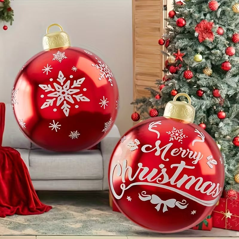 2D Flat Extra Large Christmas Inflatable Balloons-1