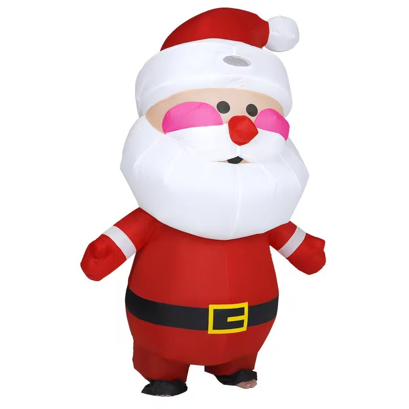 Santa Claus Costume Adult Christmas Outfit-0