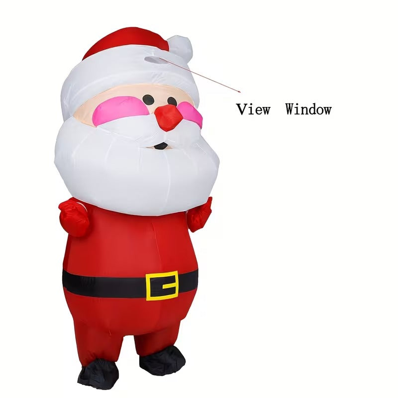Santa Claus Costume Adult Christmas Outfit-2