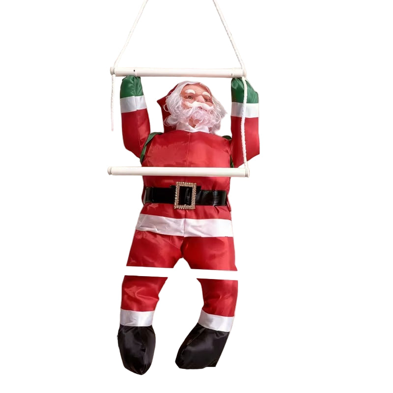 Life-Size Santa Claus Hanging Decoration Display-0
