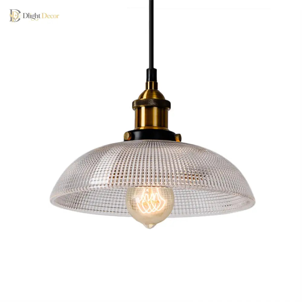 Industrial Brass Pendant Light | Kitchen Island Lighting