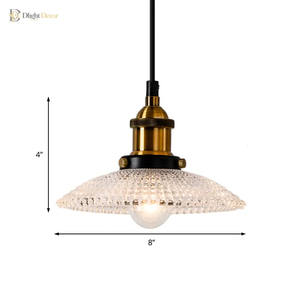 Industrial Brass Pendant Light | Kitchen Island Lighting