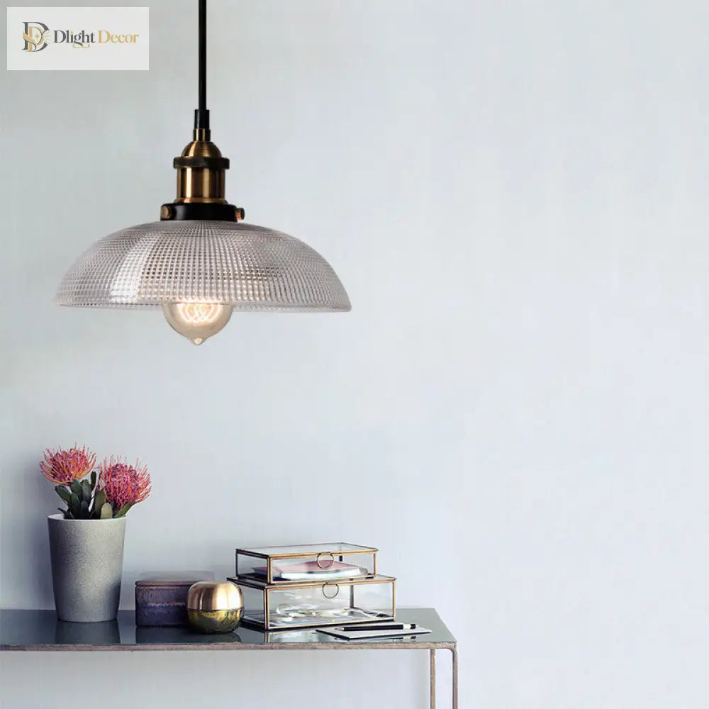 Industrial Brass Pendant Light | Kitchen Island Lighting