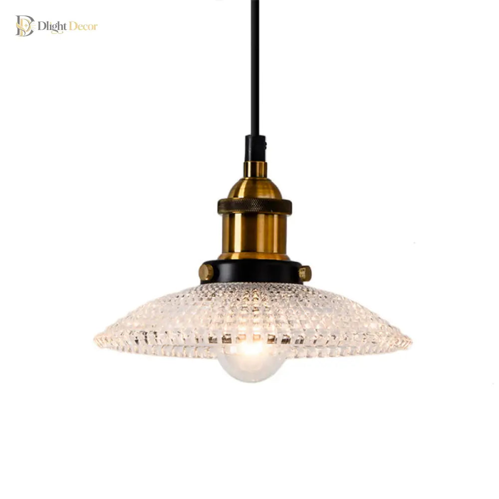 Industrial Brass Pendant Light | Kitchen Island Lighting