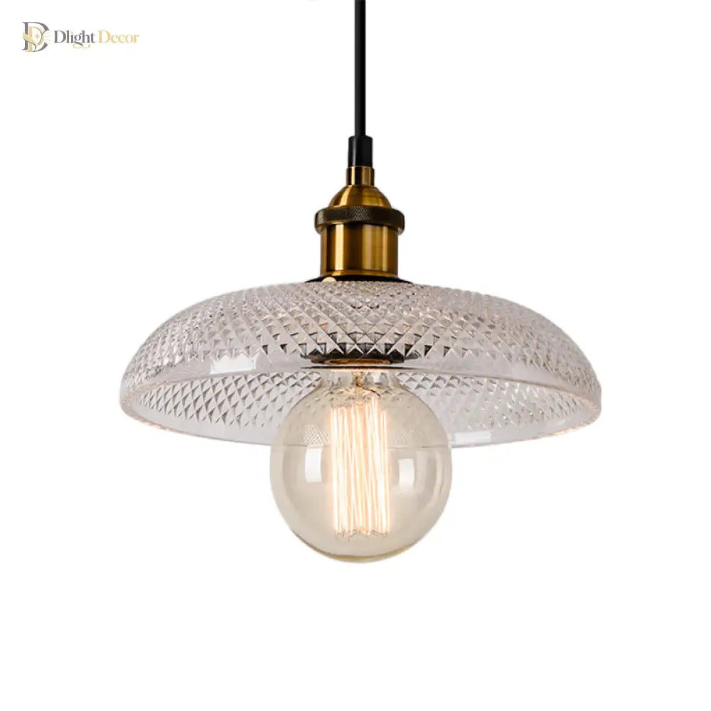 Industrial Brass Pendant Light | Kitchen Island Lighting