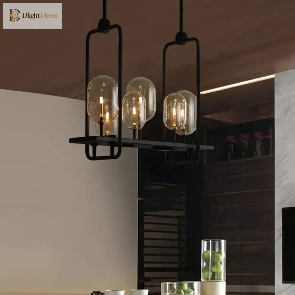 Industrial Retro Pendant Light | Kitchen Island Lighting