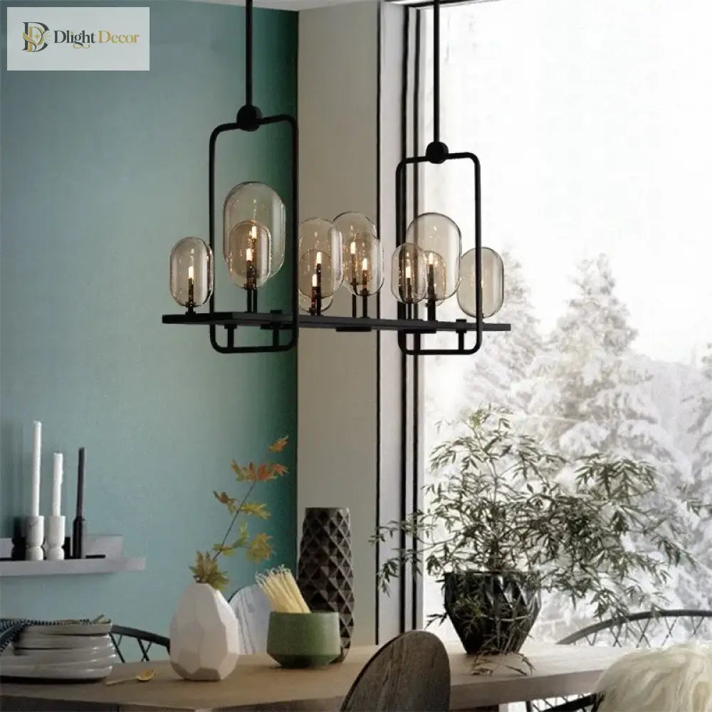 Industrial Retro Pendant Light | Kitchen Island Lighting