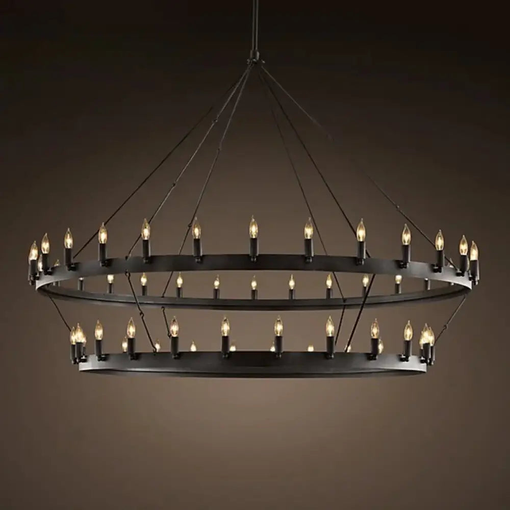 Industrial Vintage Chandelier | Dining Room Home Lighting