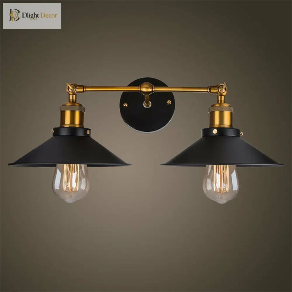 Industrial Wall Sconce | Modern Bedroom & Hallway Lighting