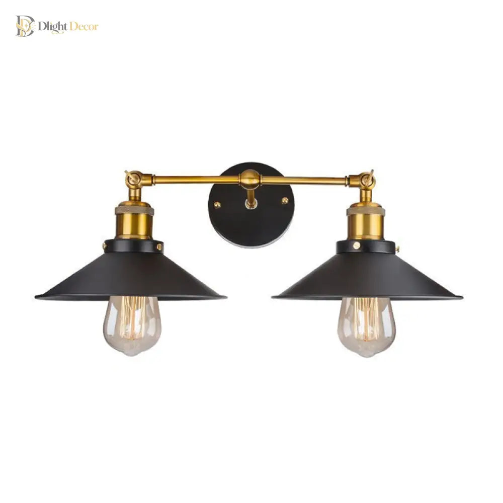 Industrial Wall Sconce | Modern Bedroom & Hallway Lighting