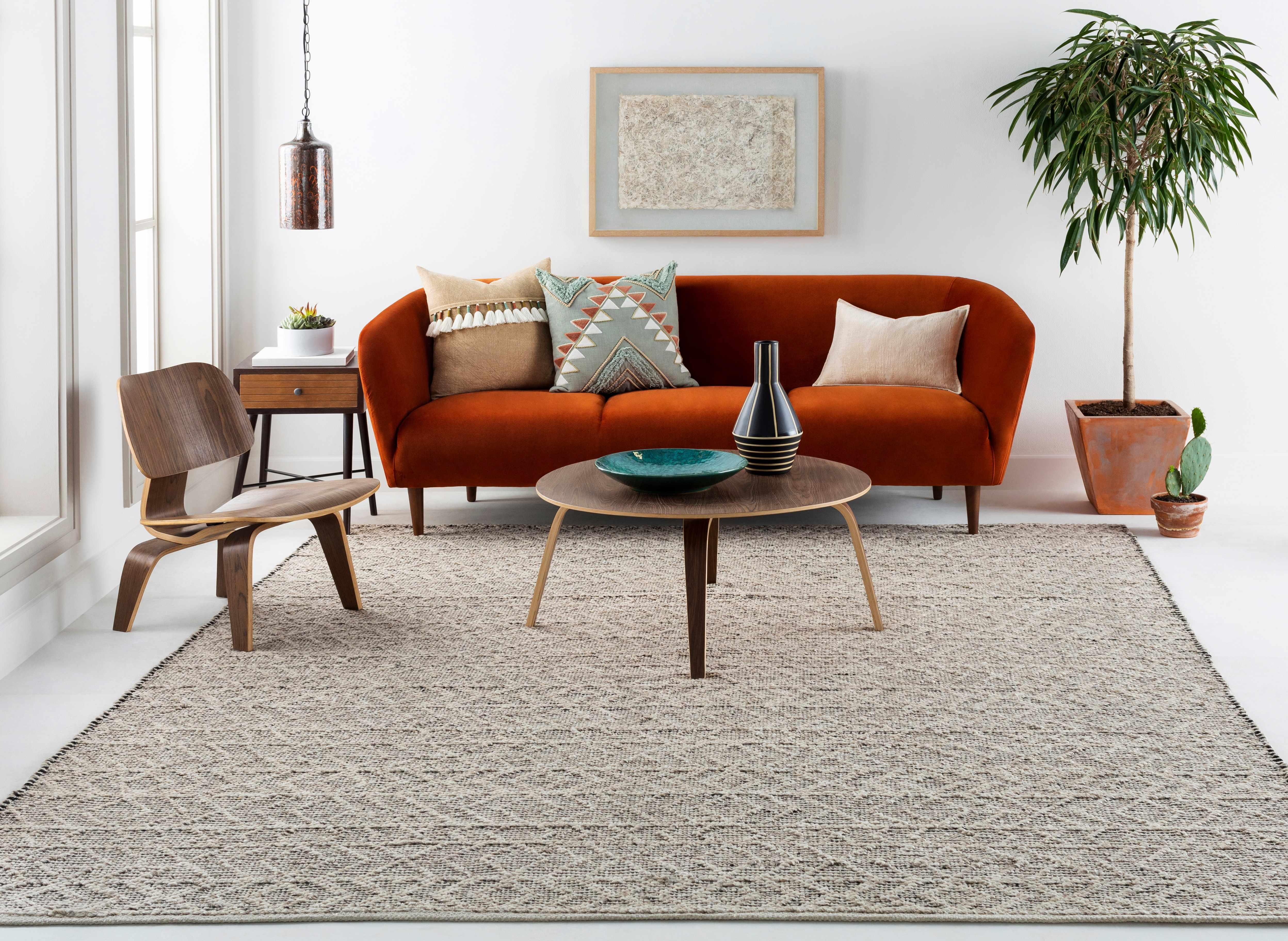 Dunkerton Beige Square Throw Pillow - PRHOMZ