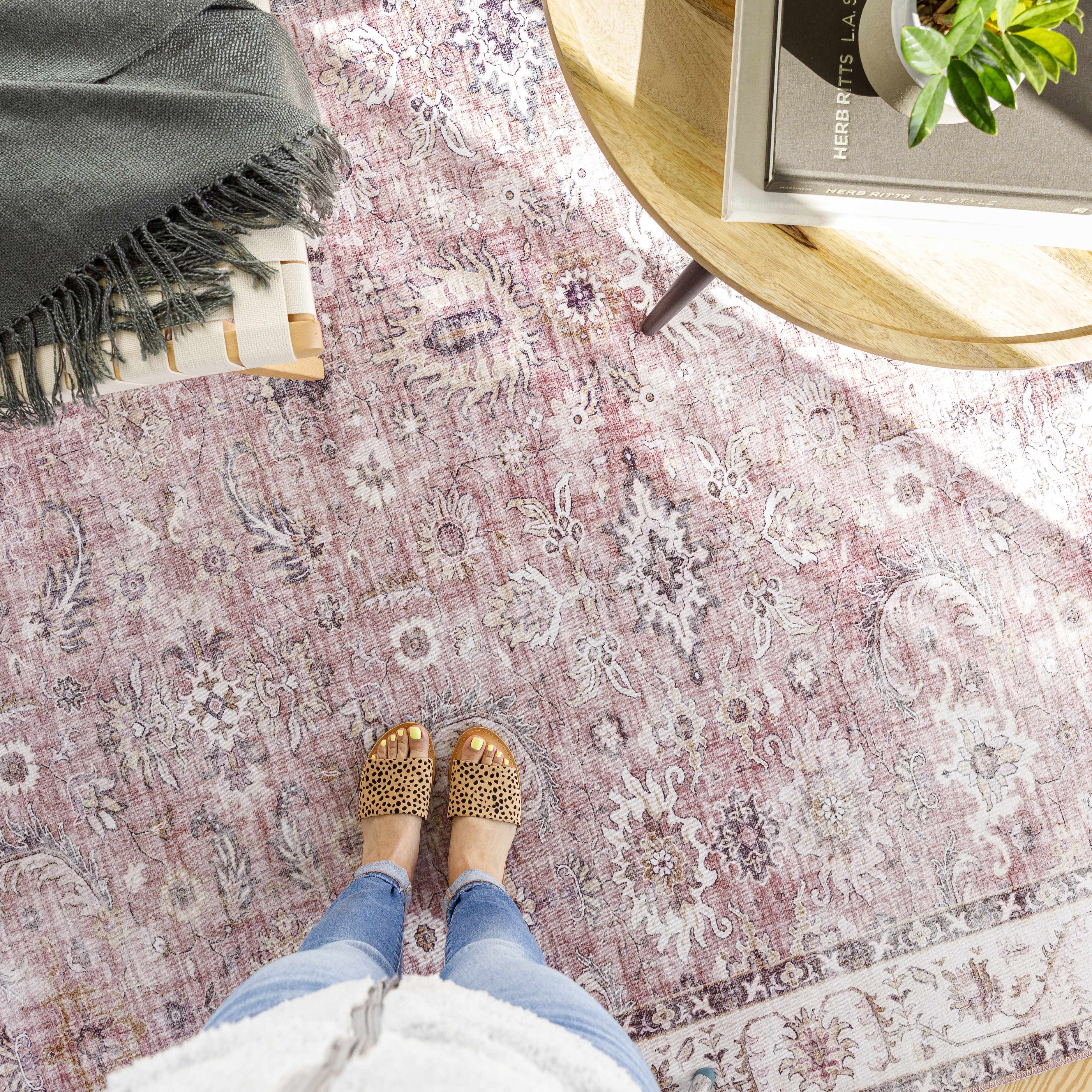 Casselman Wood Round Coffee Table-3