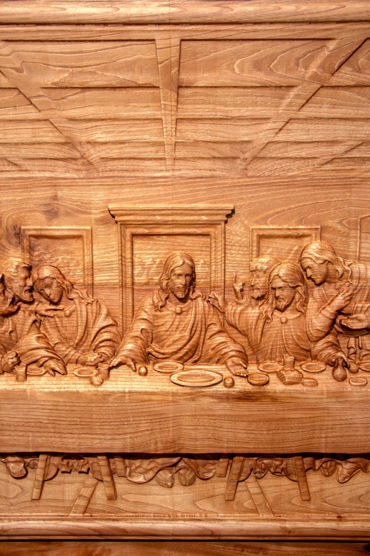 Wooden The Last  Supper