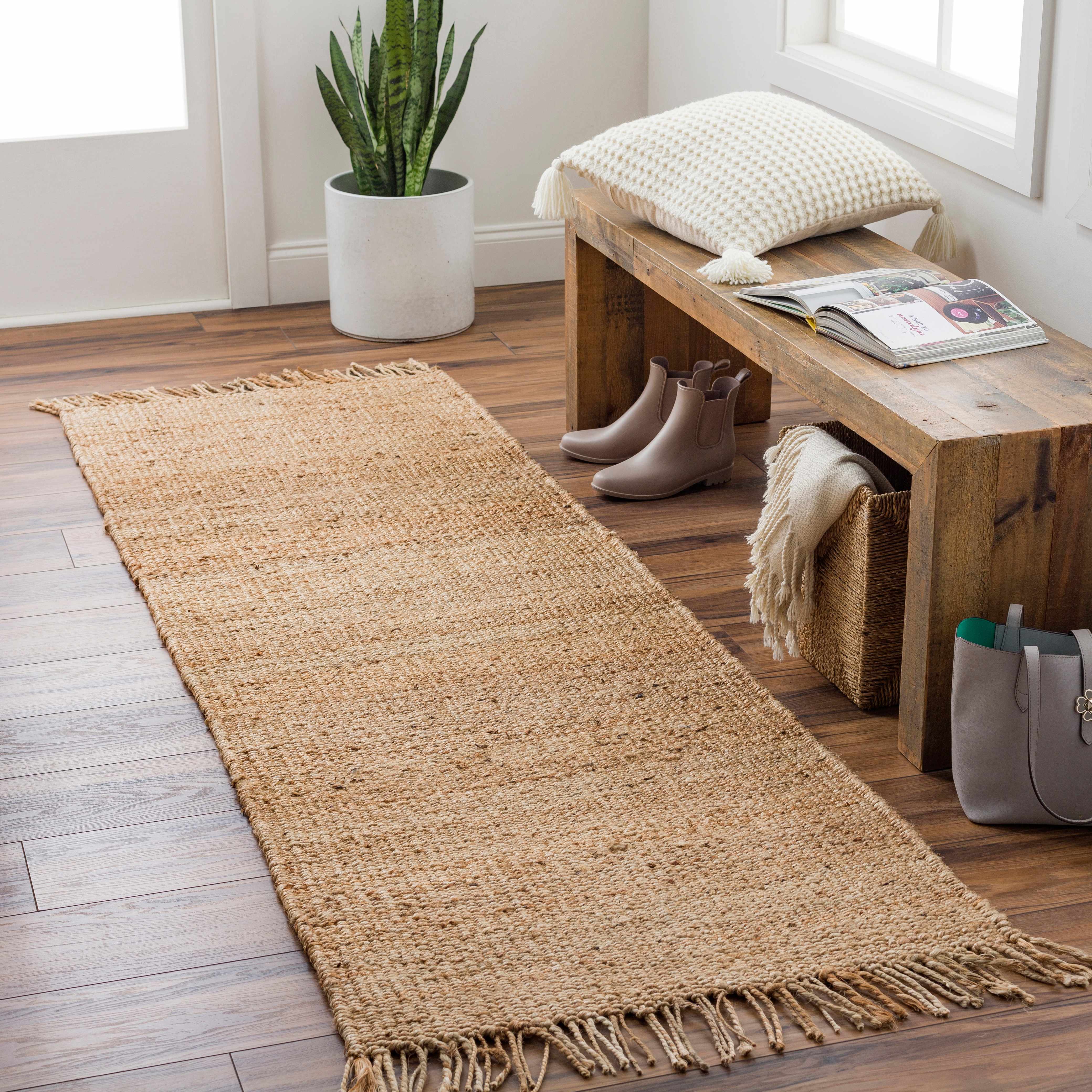 Oaks Perfect Flatweave Jute Rug-4