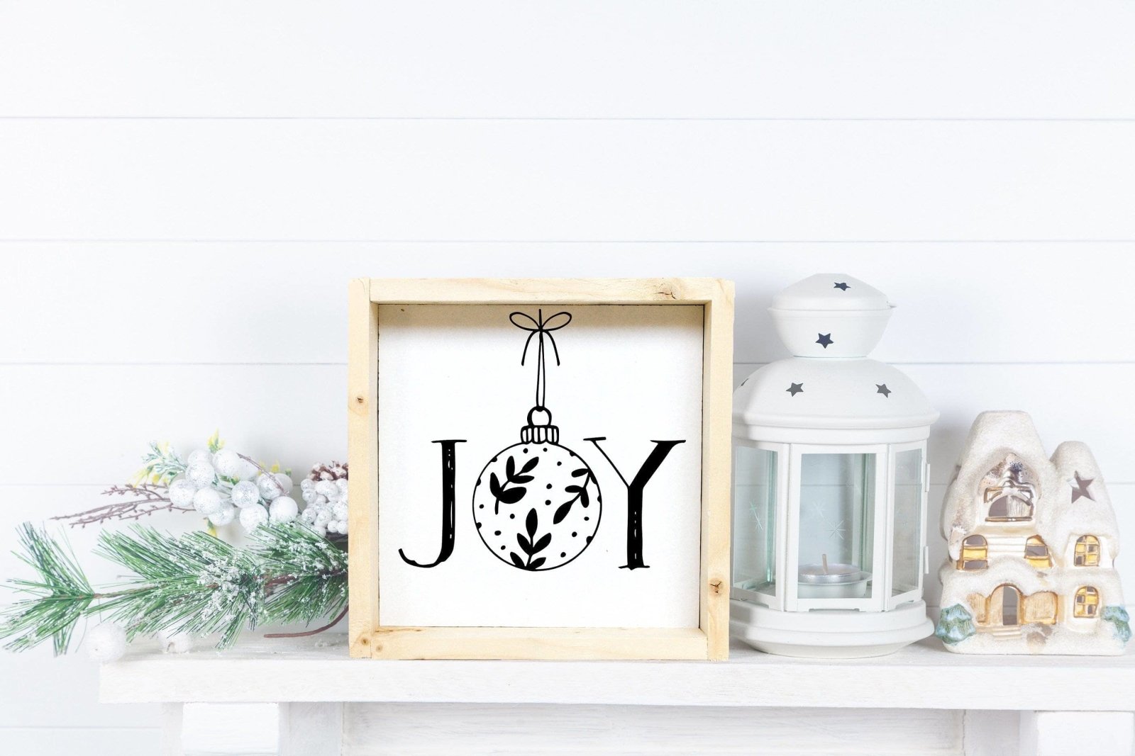 Joy Ornament Wood Sign-8