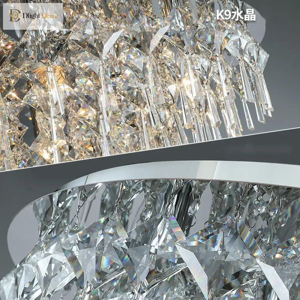 K9 LED Art Deco Modern Ceiling Light | Bedroom Lighting